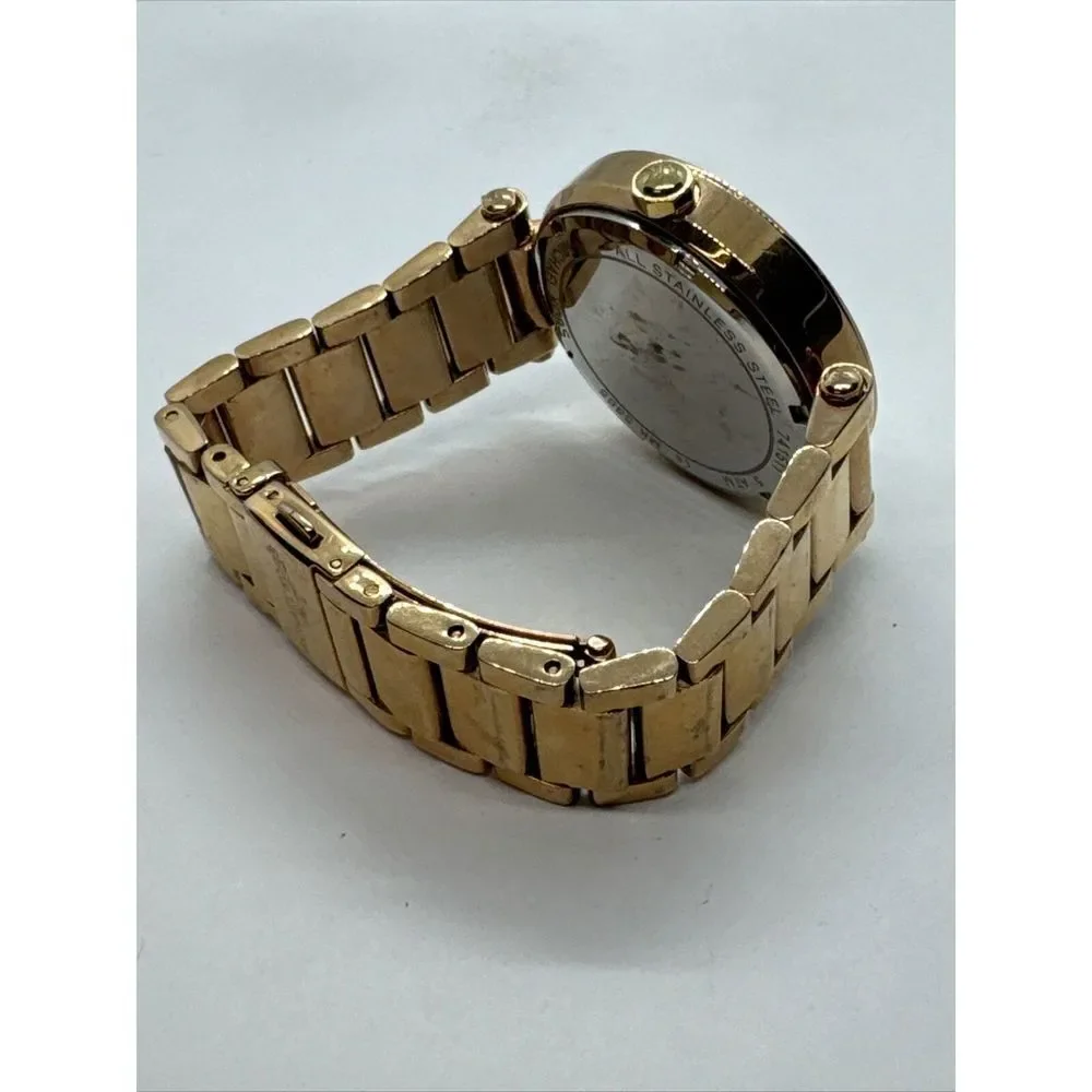Michael Kors Parker MK5865 Women Rose Gold Analog Dial Quartz Wrist Watch JNA437